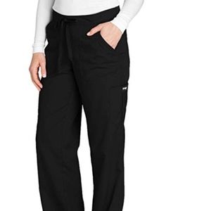 Grey's Anatomy 4-Pocket Elastic Back Scrub Pants